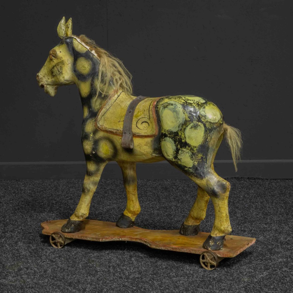 Victorian Papier Mache Mule View III