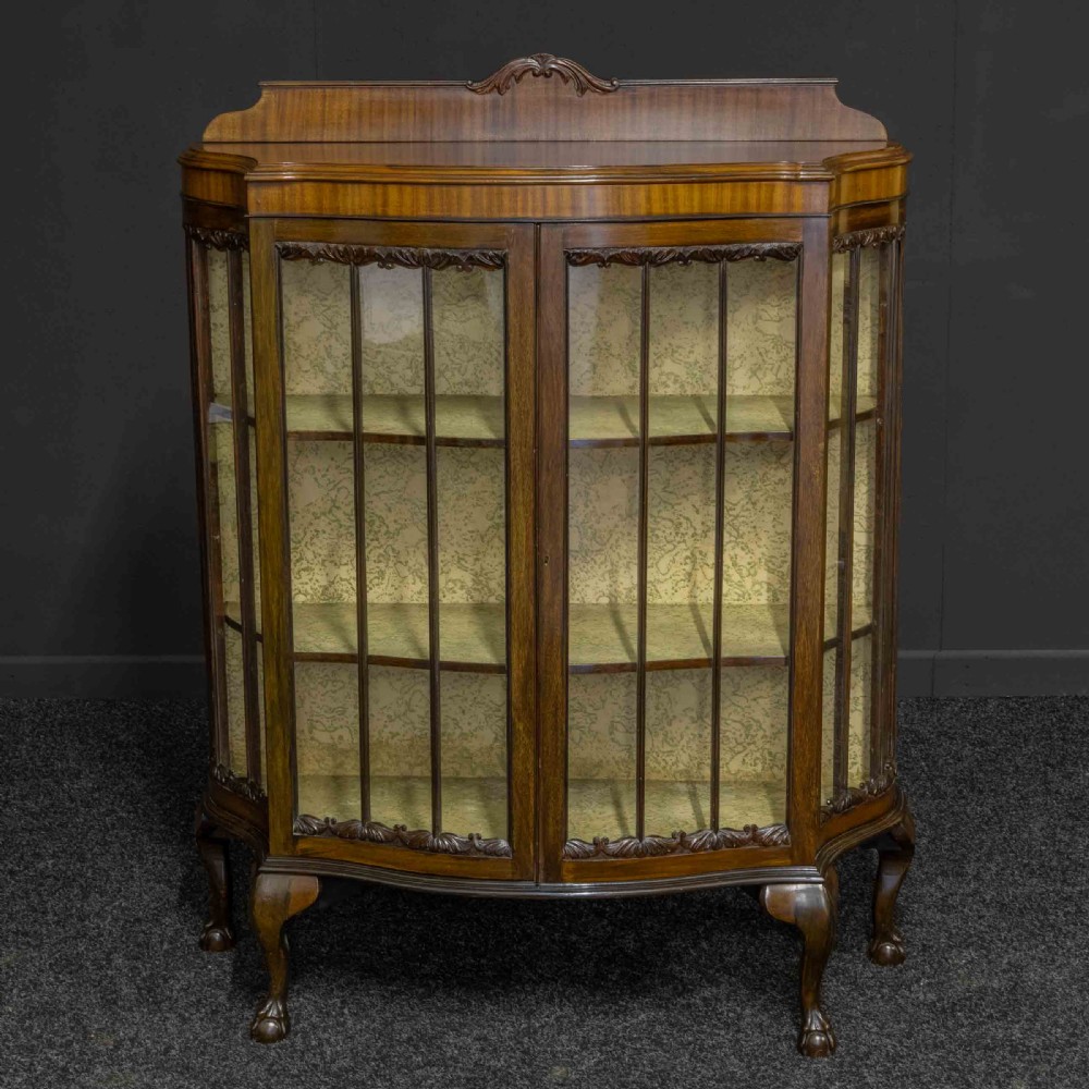 Chippendale Style Mahogany Cabinet View II