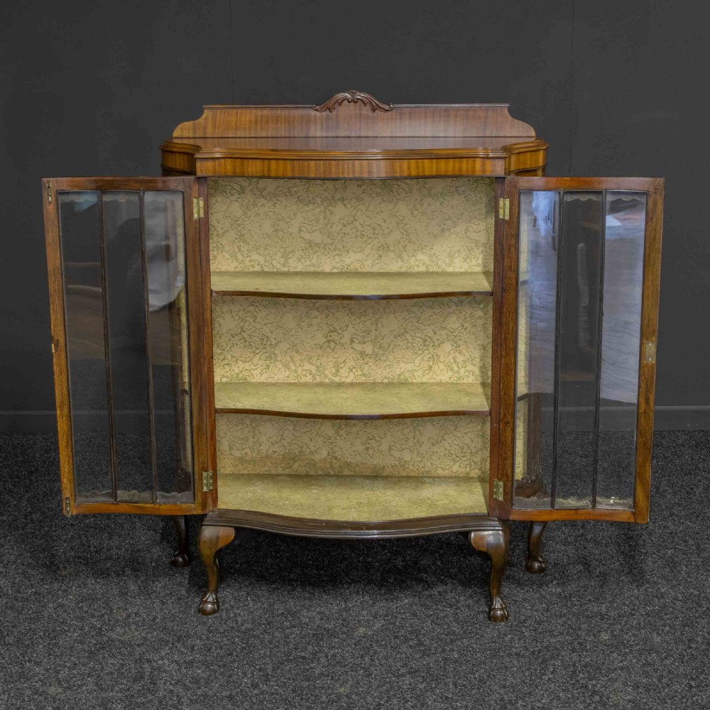 Chippendale Style Mahogany Cabinet View IV