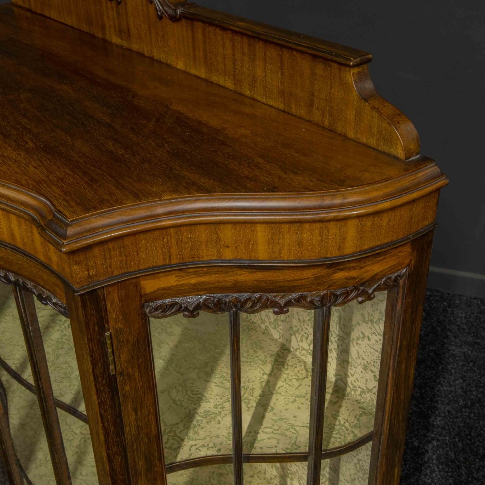 Chippendale Style Mahogany Cabinet View VII
