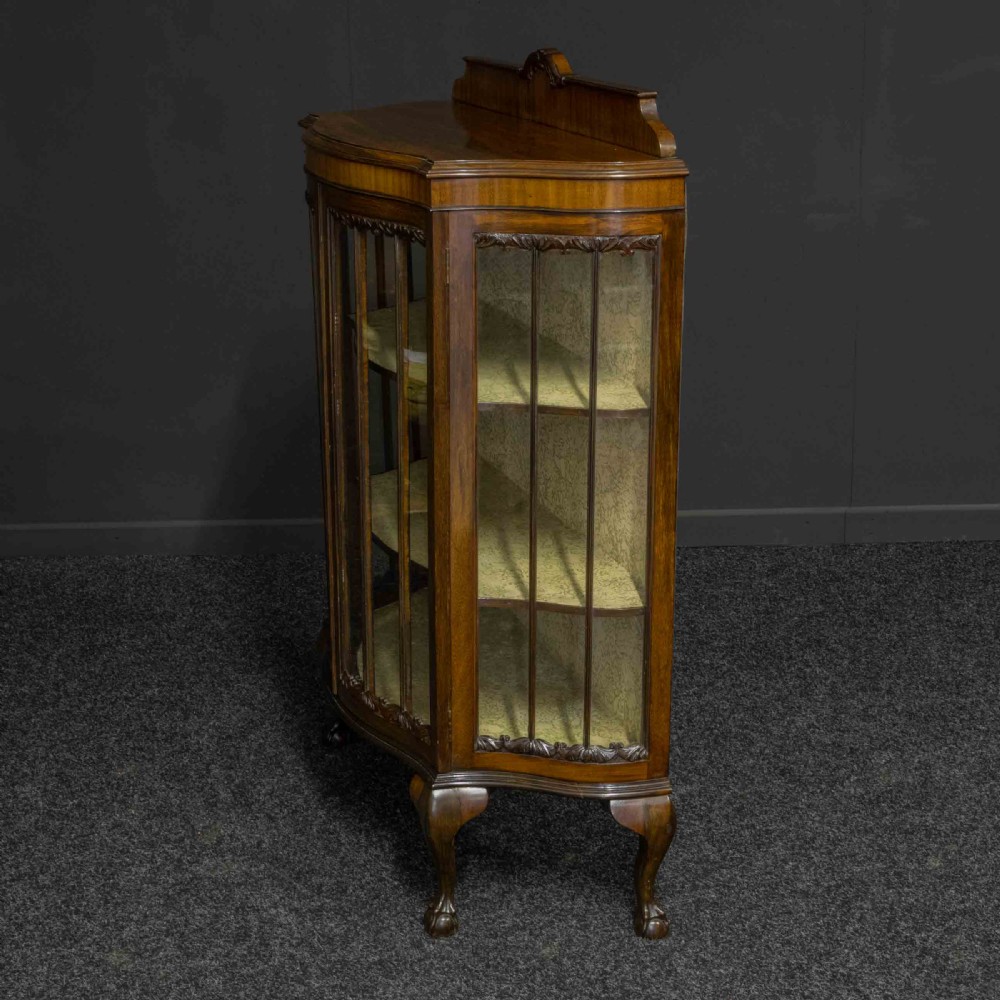 Chippendale Style Mahogany Cabinet View IX