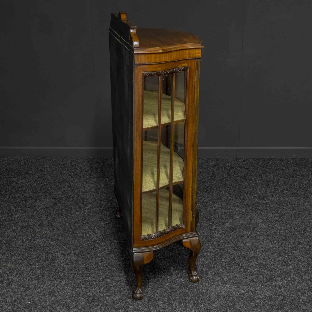 Chippendale Style Mahogany Cabinet View X