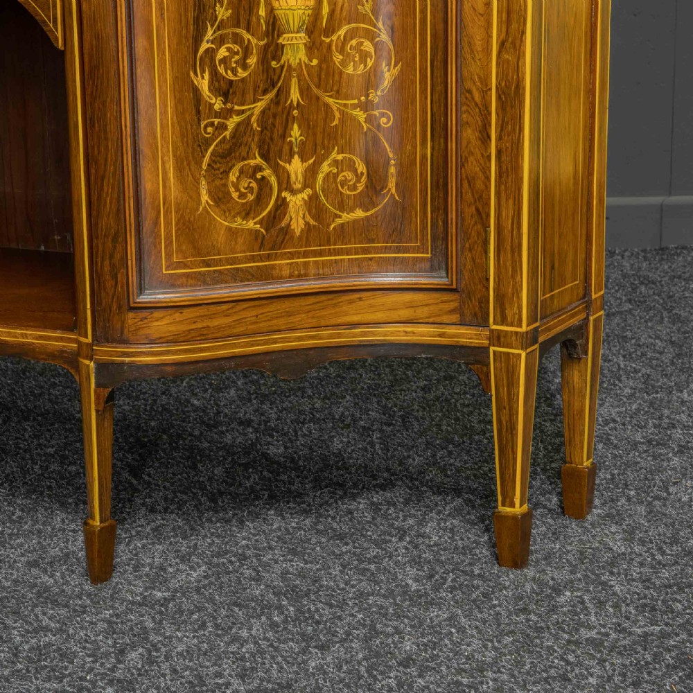 Victorian Rosewood Side Cabinet View X