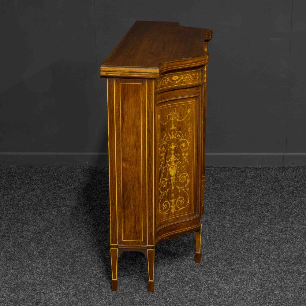 Victorian Rosewood Side Cabinet View XVII
