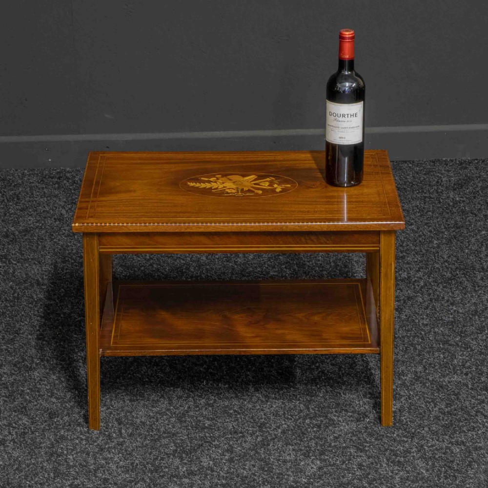 Edwardian Mahogany Coffee Table View V