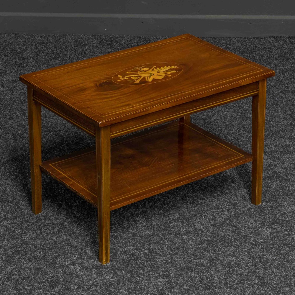 Edwardian Mahogany Coffee Table