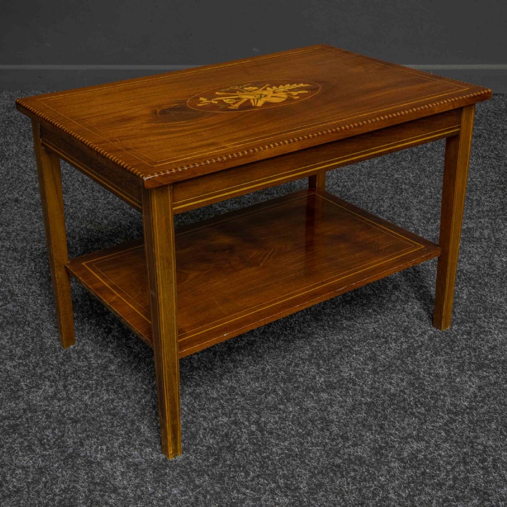 Edwardian Mahogany Coffee Table View II