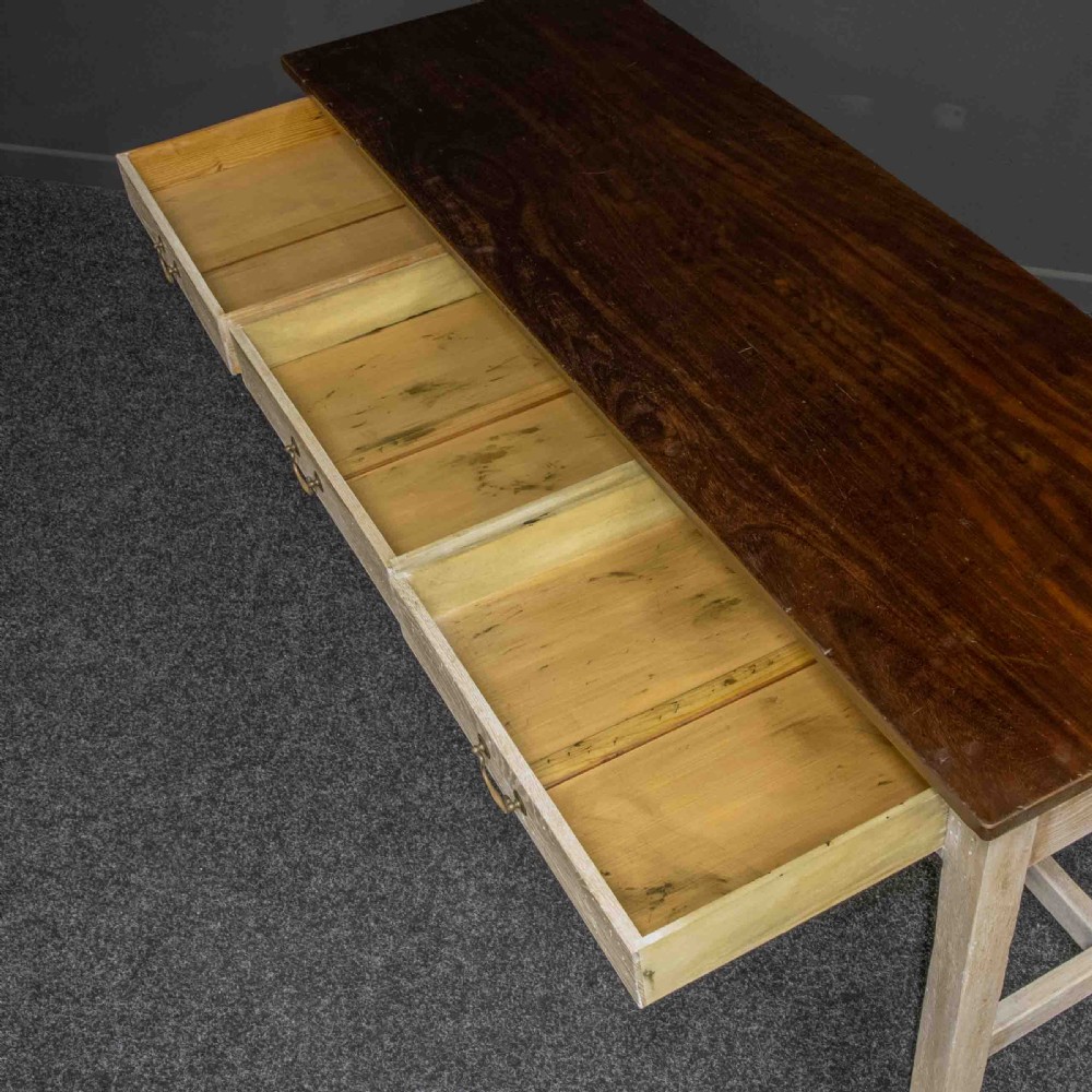 Country Style Three Drawer Dining Table View IV