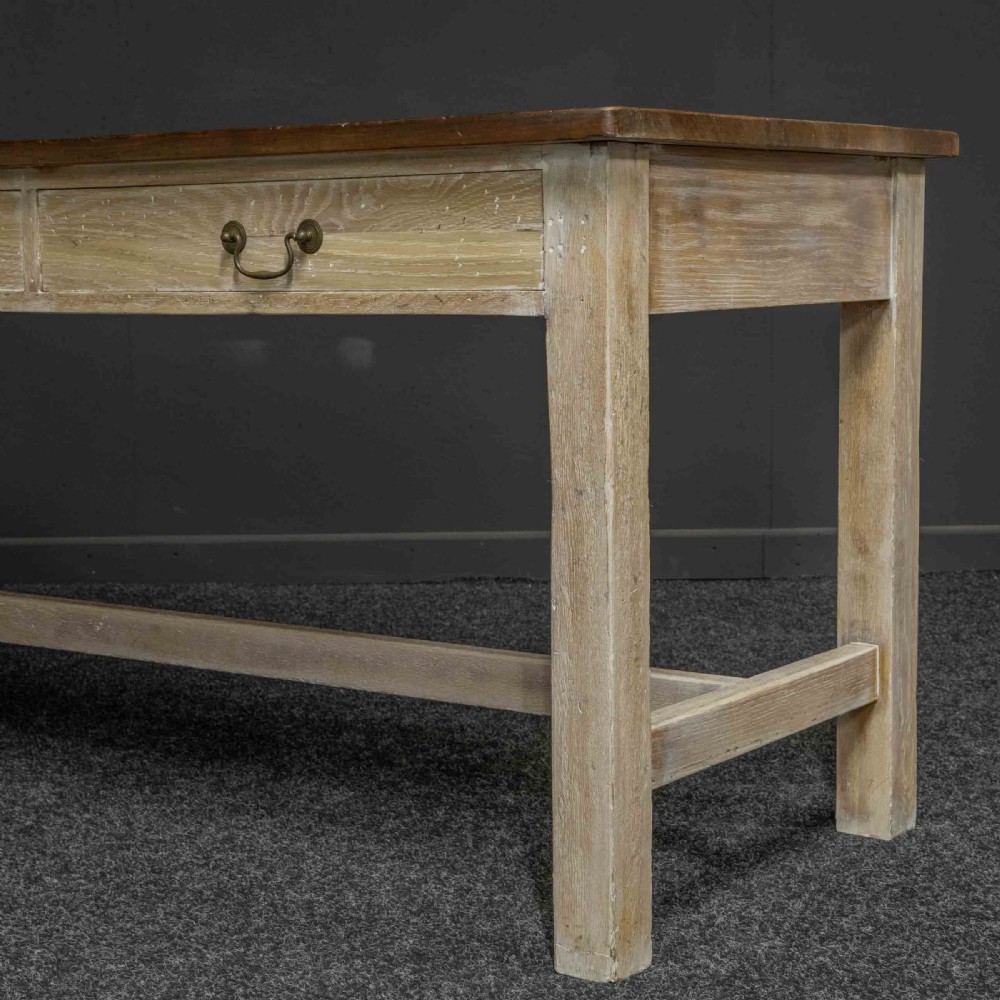 Country Style Three Drawer Dining Table View IX