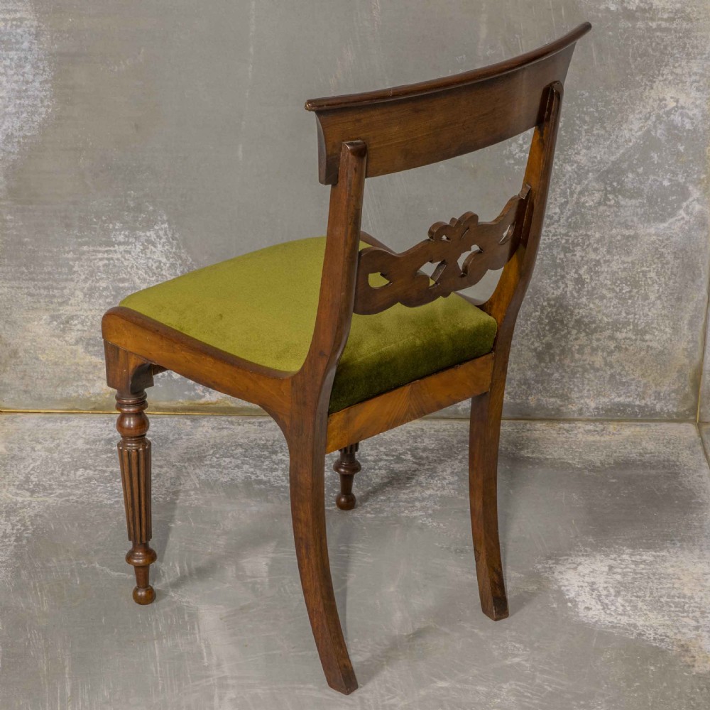Set of Four William IV Mahogany Dining Chairs View III