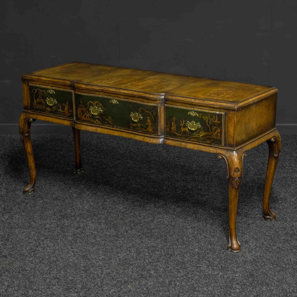 Queen Anne Style Walnut Dresser