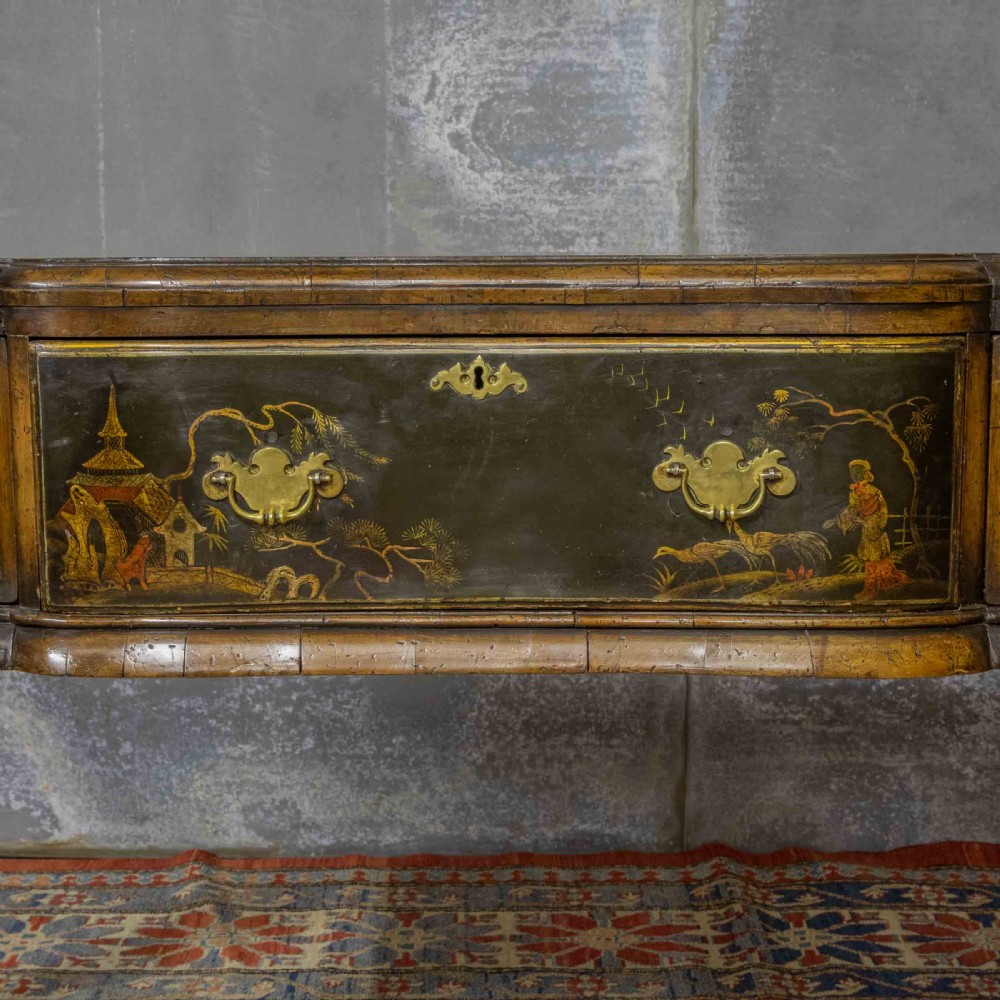 Queen Anne Style Walnut Dresser View XVI