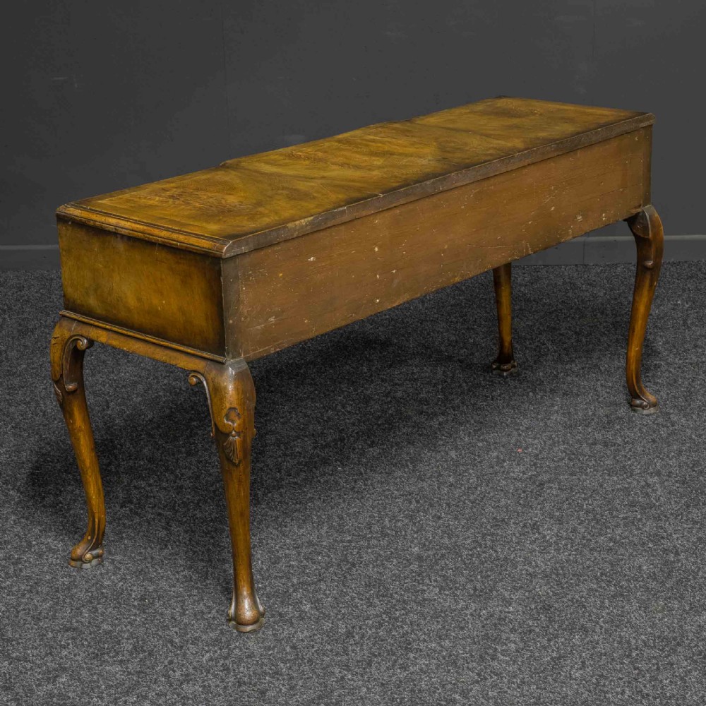 Queen Anne Style Walnut Dresser View VII