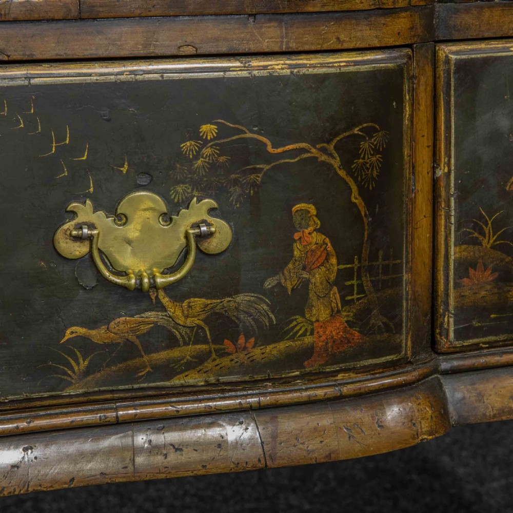 Queen Anne Style Walnut Dresser View XII
