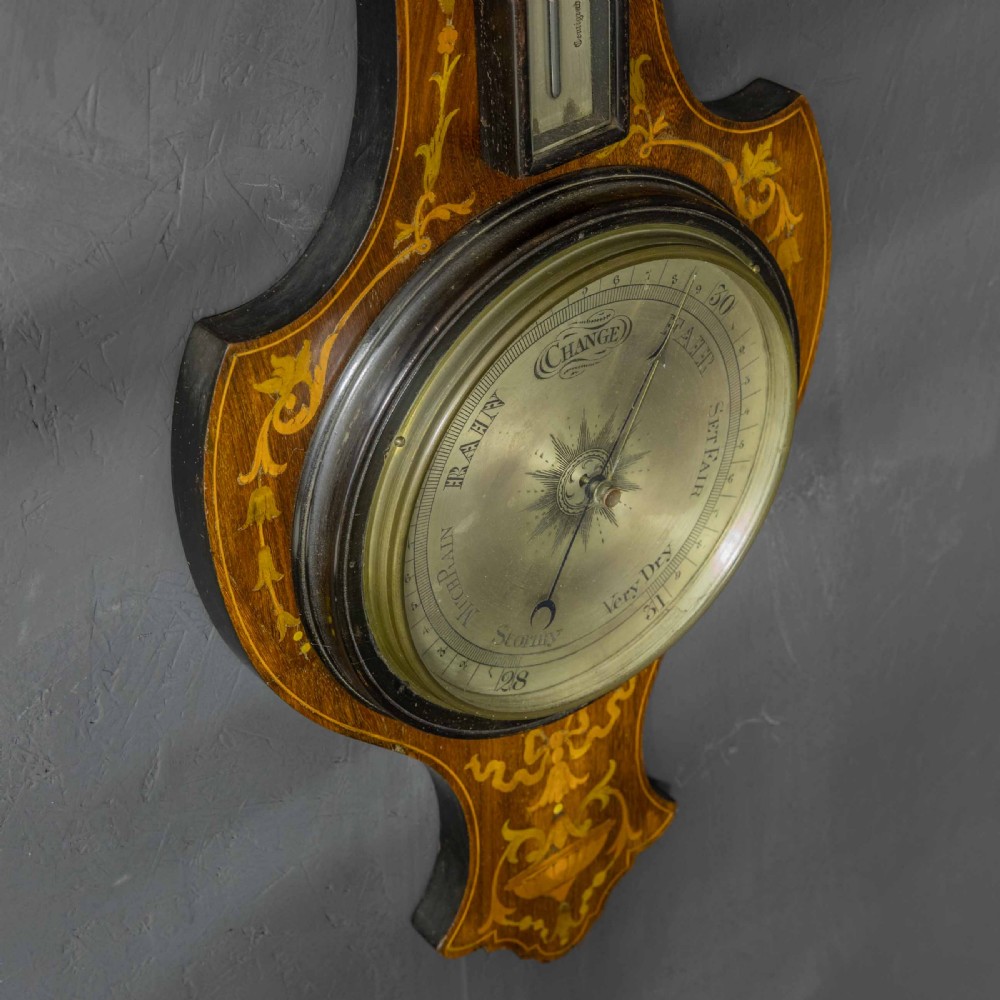 Edwardian Rosewood Barometer View III