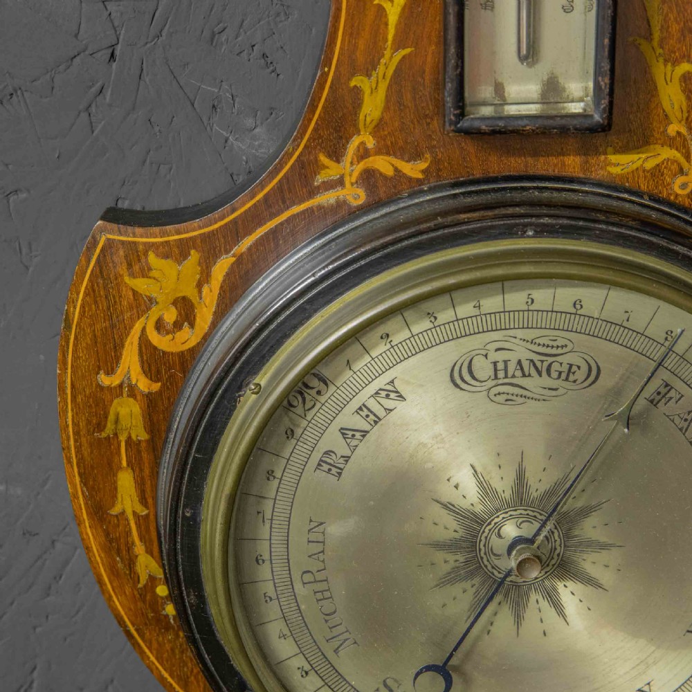 Edwardian Rosewood Barometer View VI