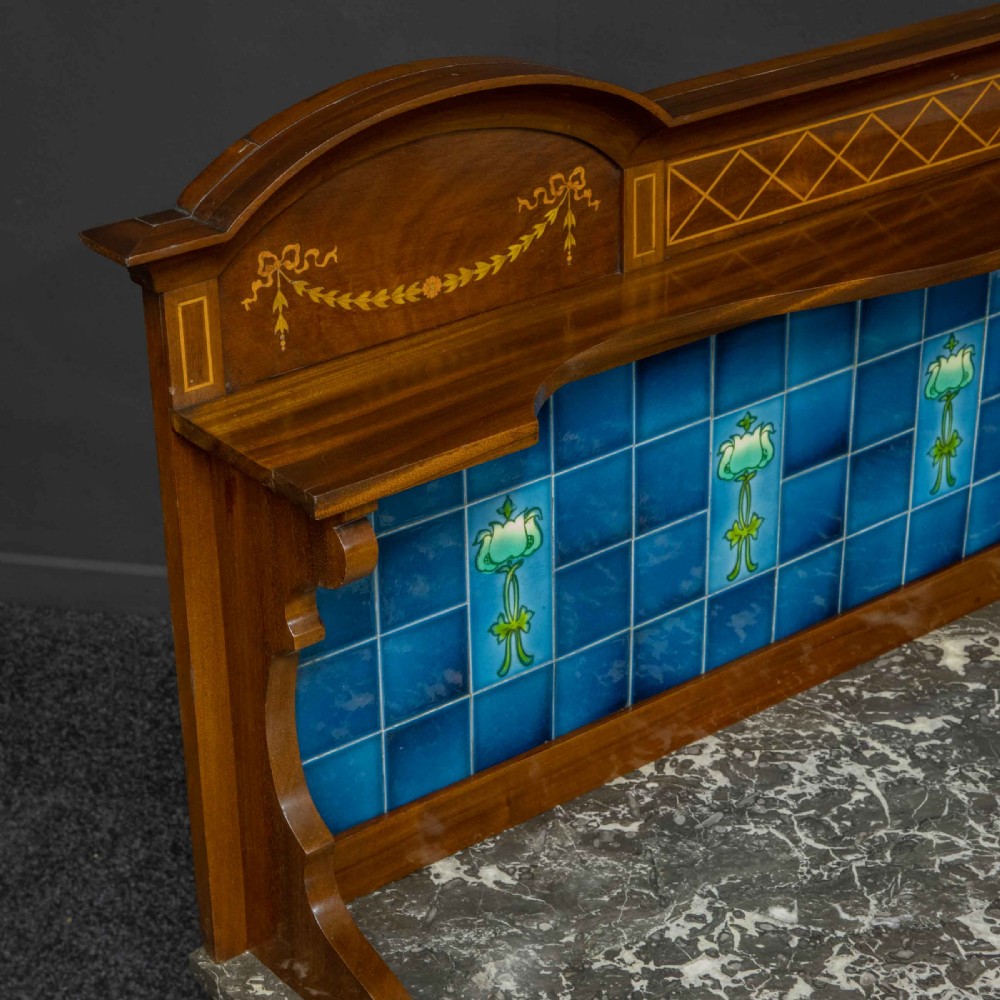 Edwardian Mahogany Washstand View VI