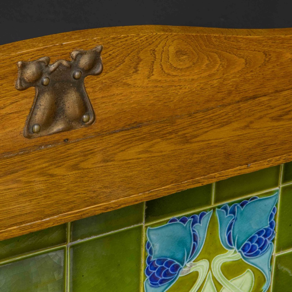 Arts and Crafts Oak Washstand View X