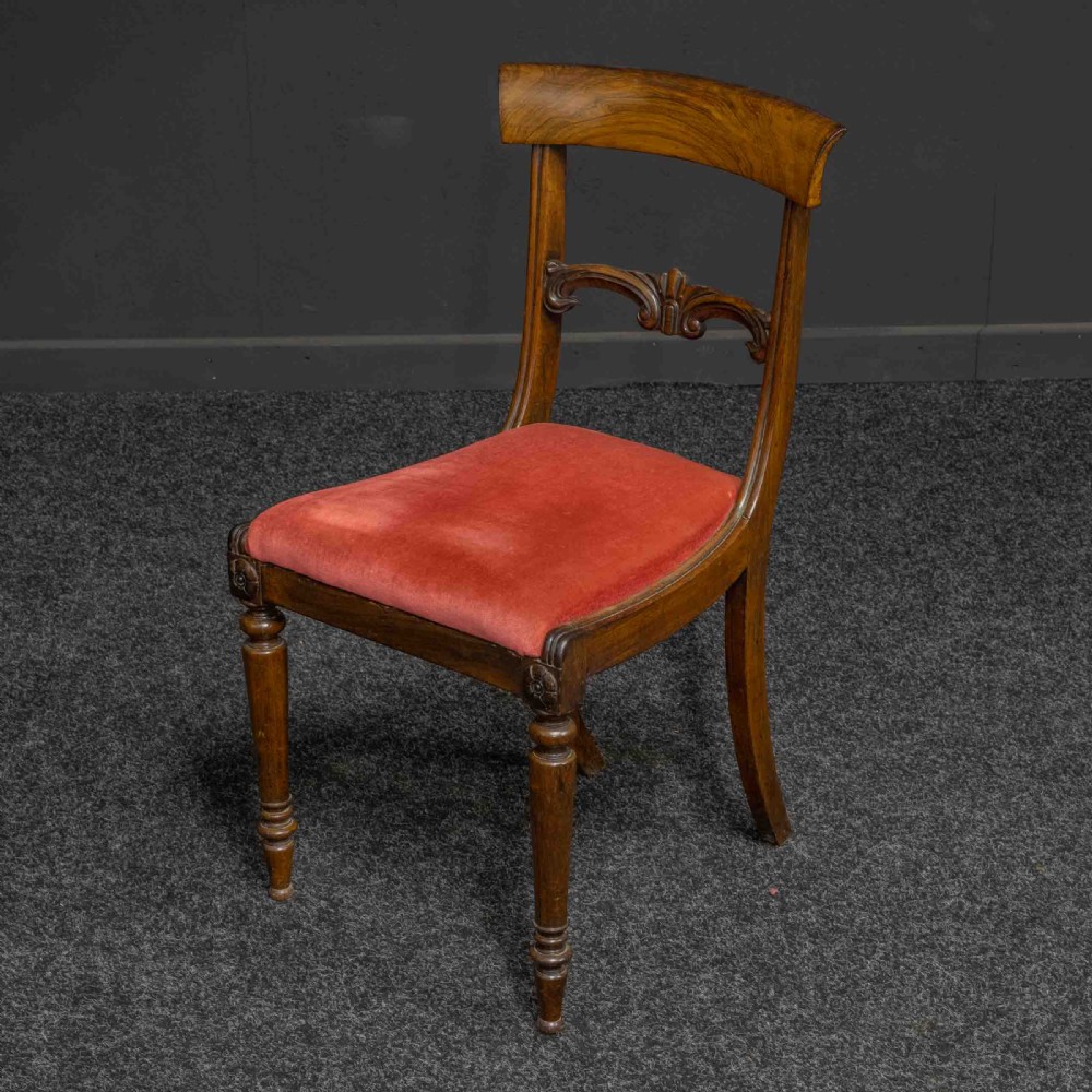 Set of Three William IV Rosewood Chairs View IV