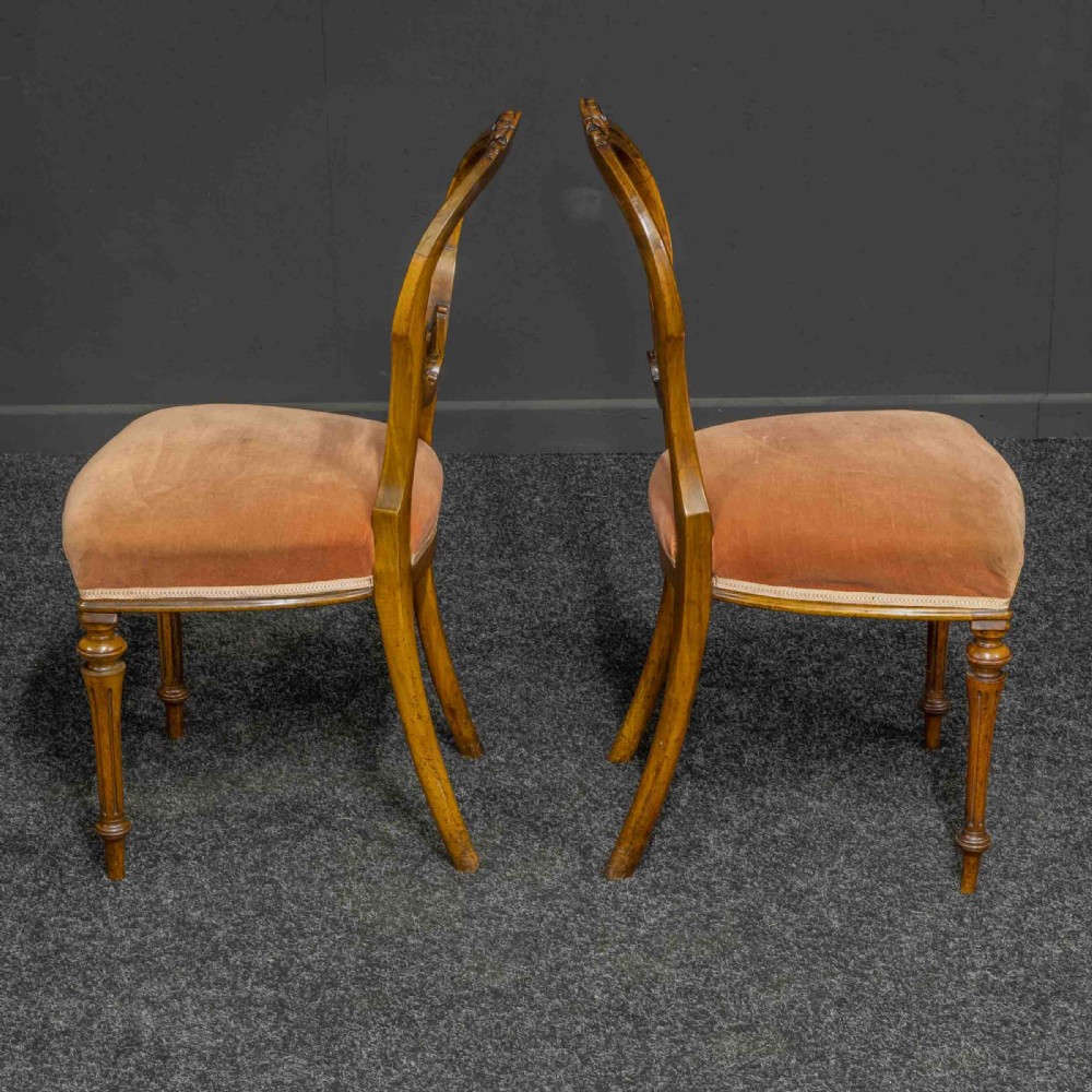 Pair of Victorian Chairs View III