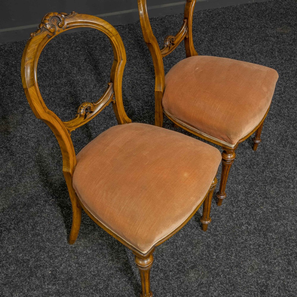 Pair of Victorian Chairs View V