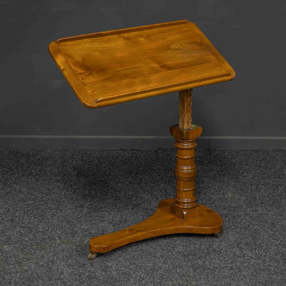 Victorian Walnut Reading Table