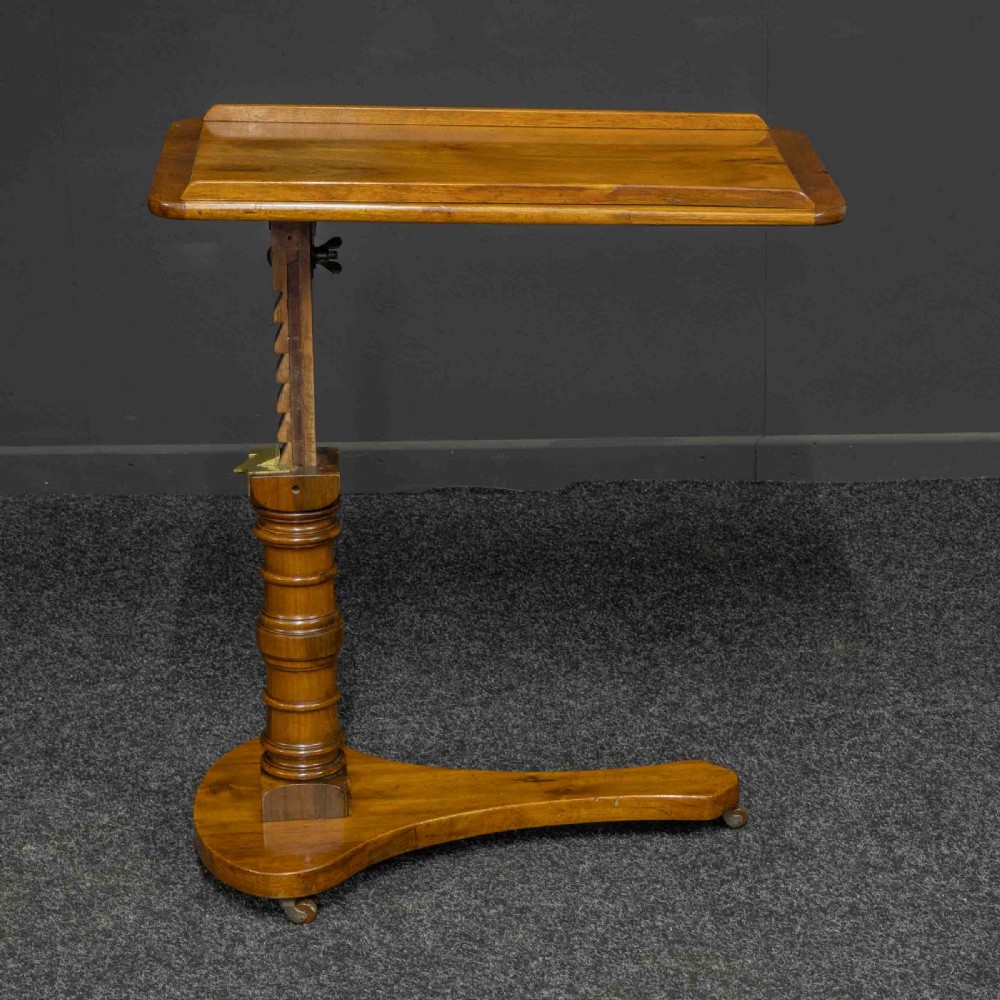 Victorian Walnut Reading Table View II