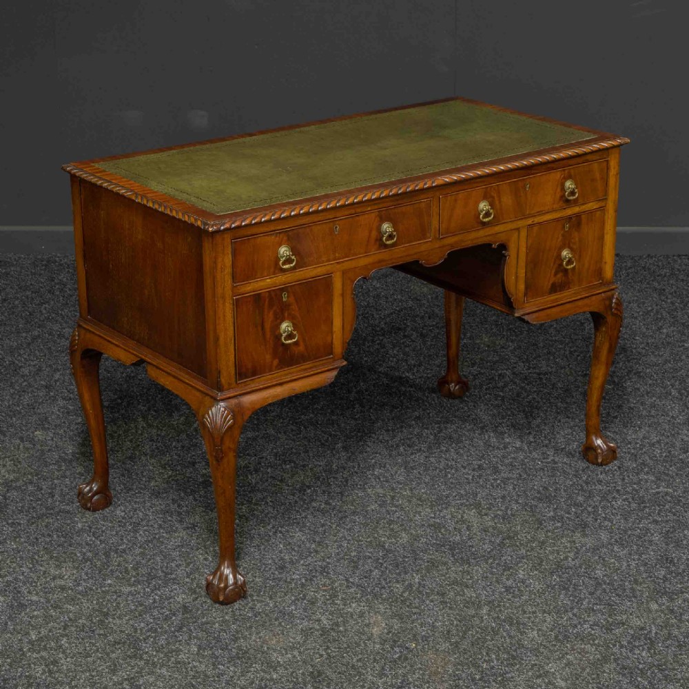 Chippendale Style Mahogany Desk