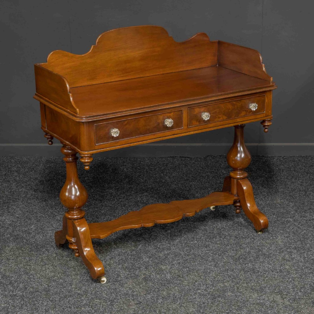 Mid Victorian Mahogany Washstand