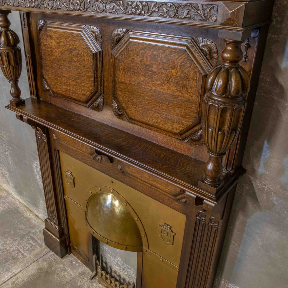 Oak Fire Surround View VIII