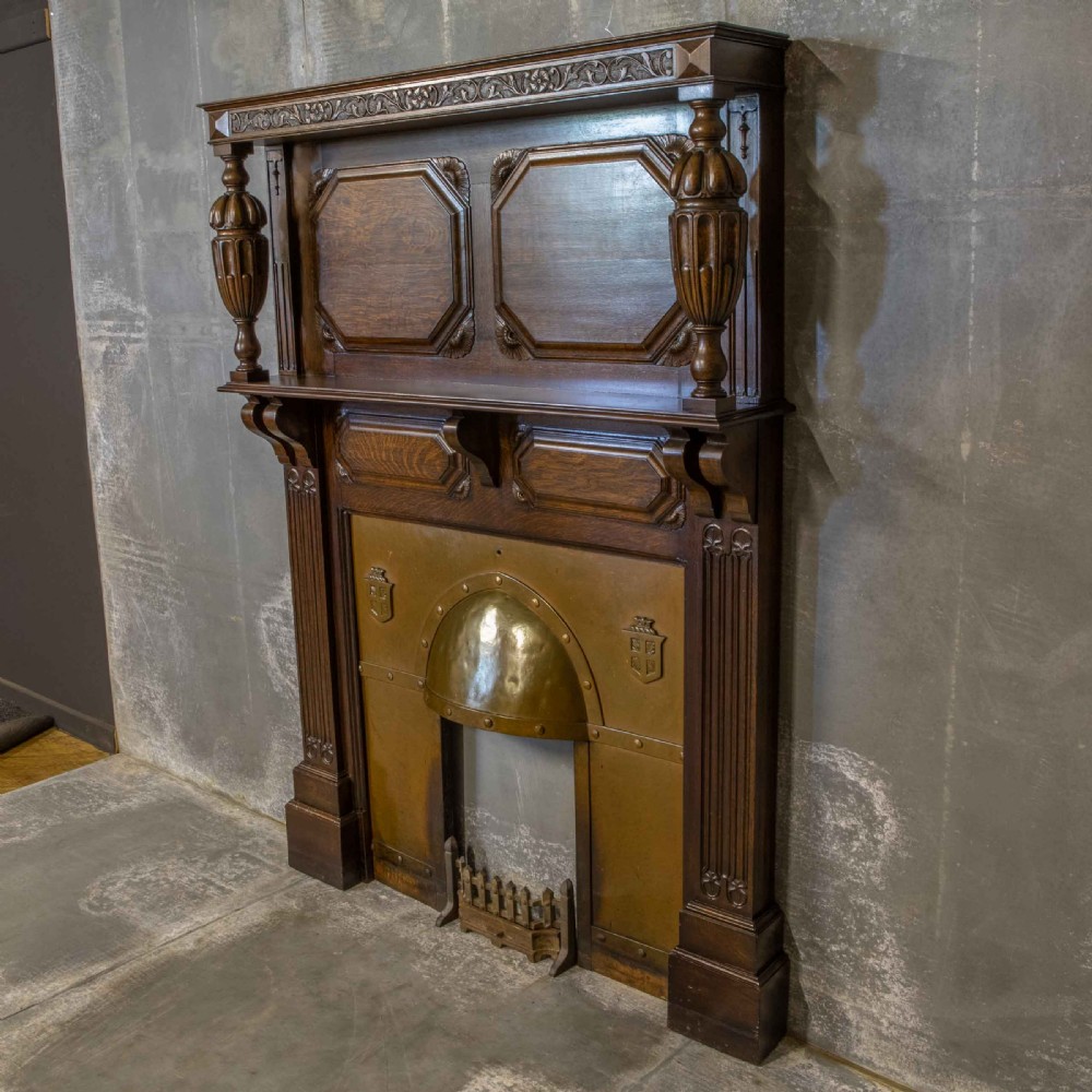 Oak Fire Surround View IX