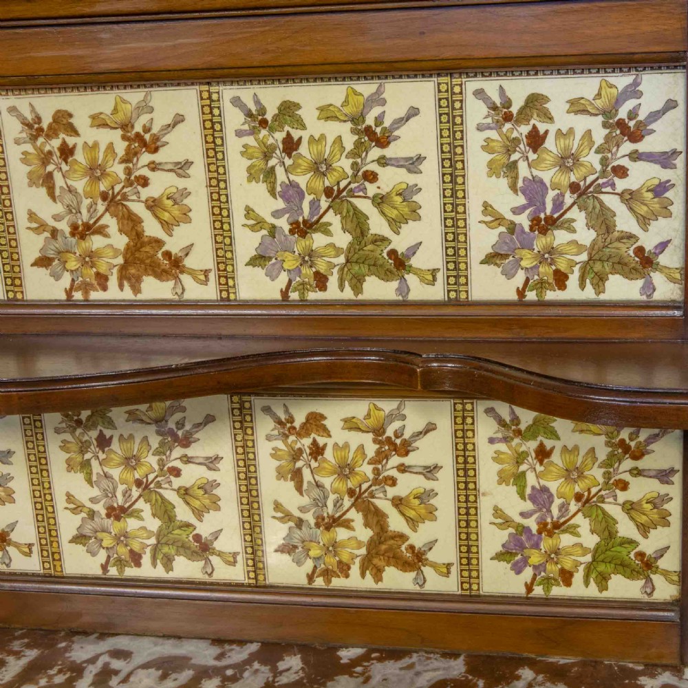 Victorian Walnut Washstand View V