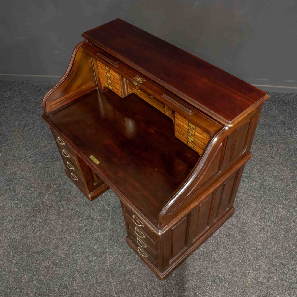 Early 20th Century Mahogany Desk View V