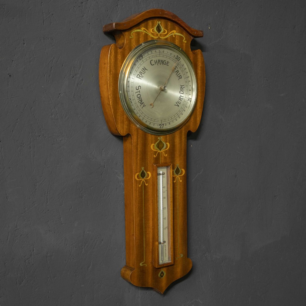 Art Nouveau Barometer View VI