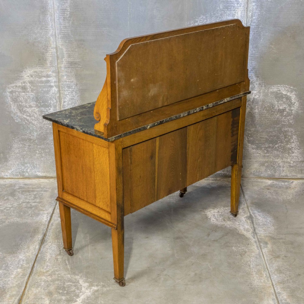 Edwardian Oak Washstand View VI