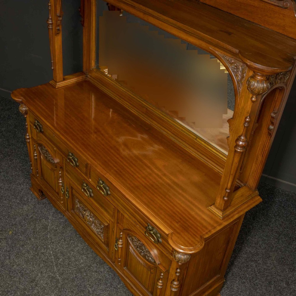Victorian Mahogany Sideboard View II