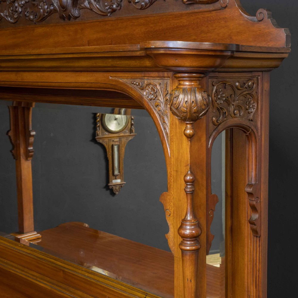 Victorian Mahogany Sideboard View IV