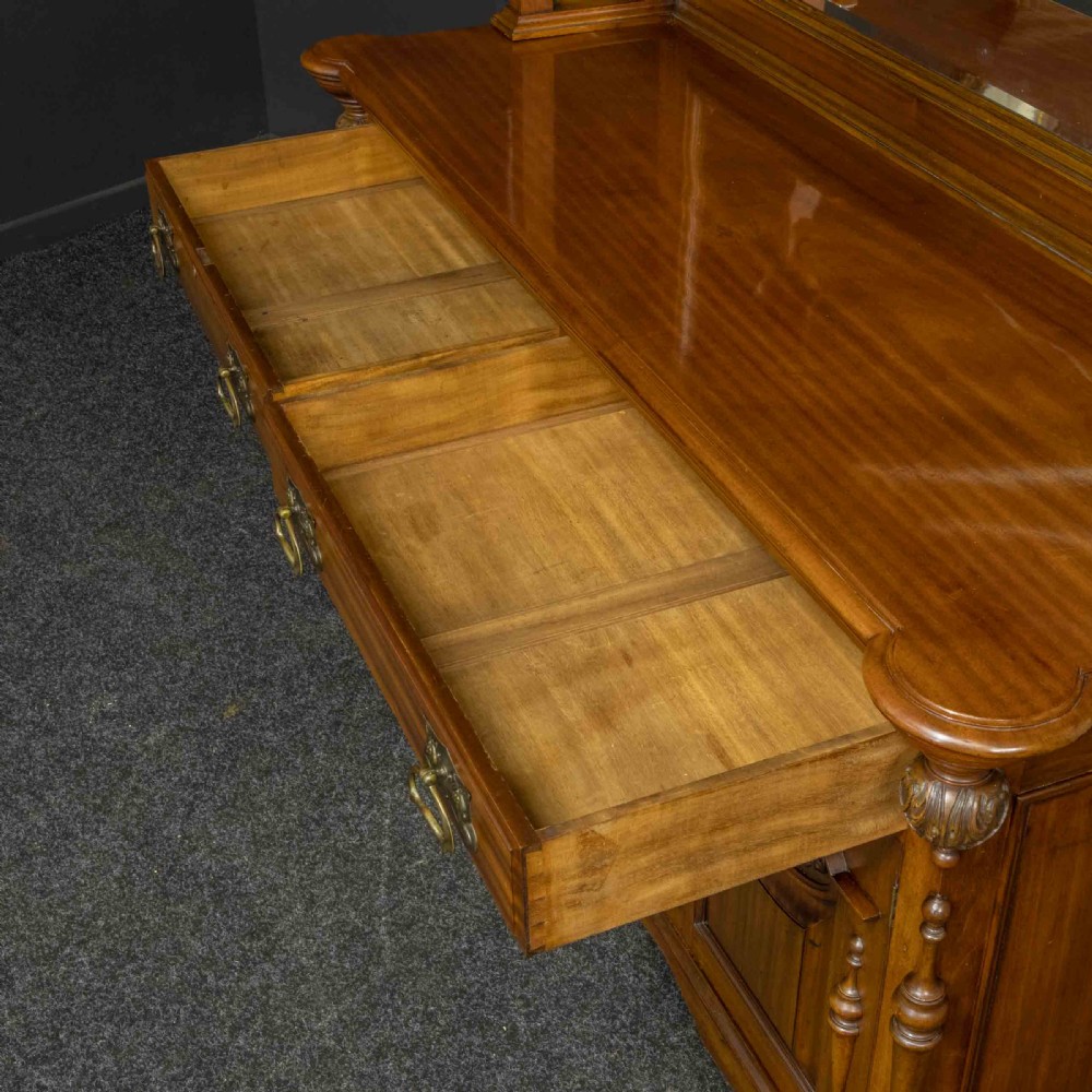 Victorian Mahogany Sideboard View V