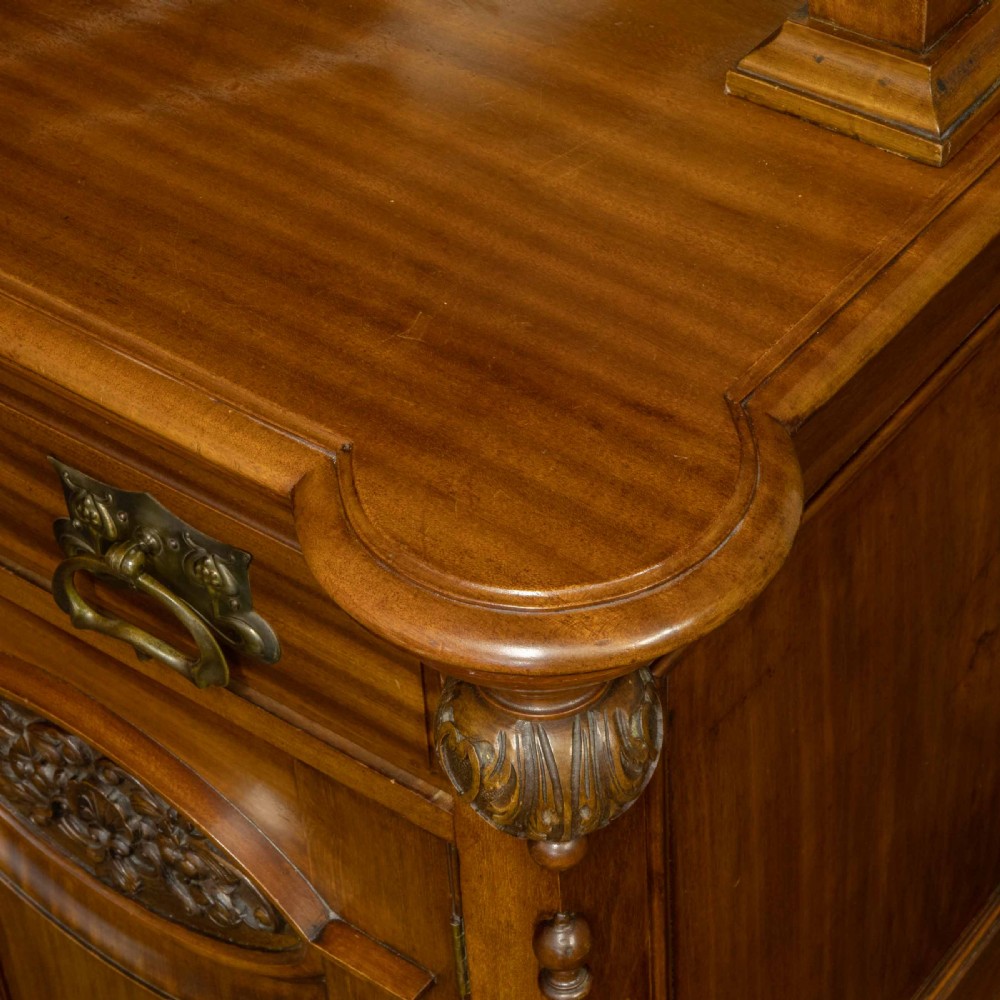 Victorian Mahogany Sideboard View VI