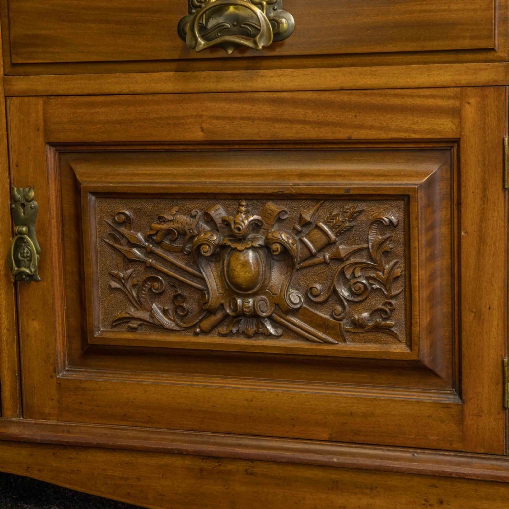 Victorian Mahogany Sideboard View X