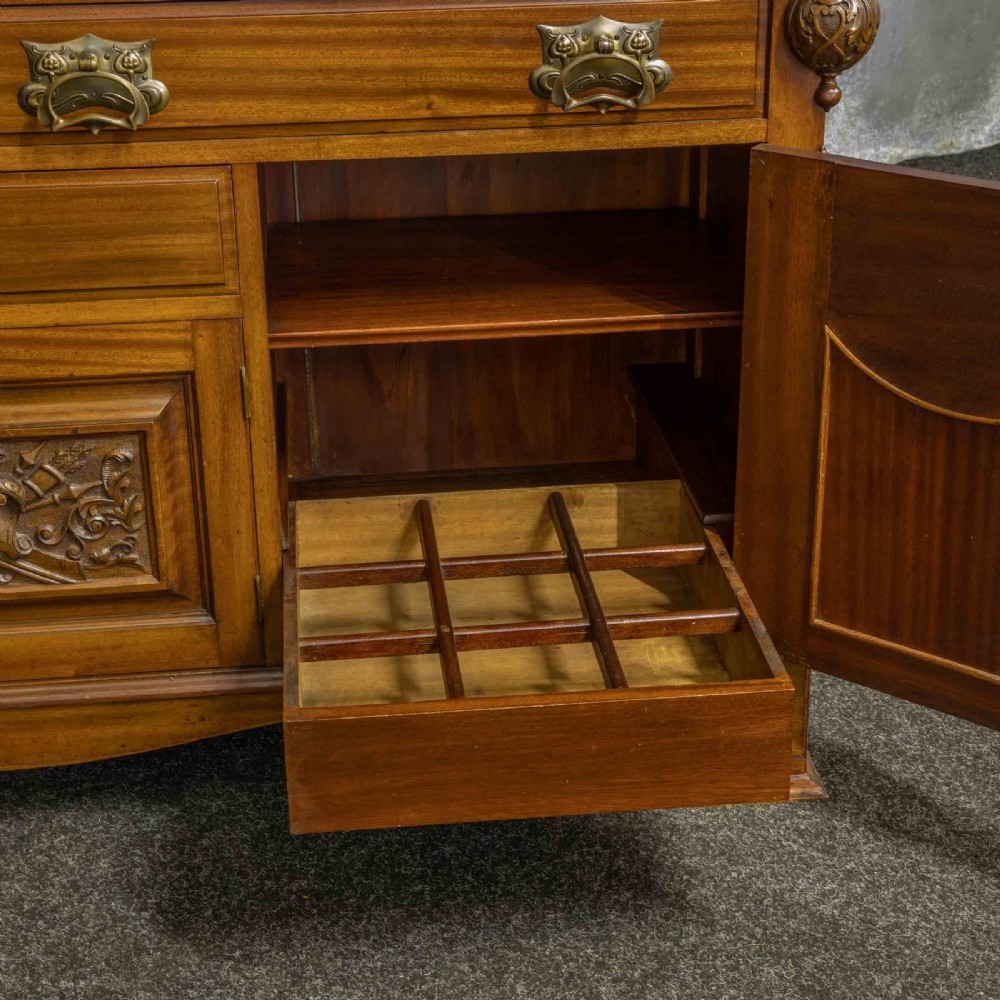 Victorian Mahogany Sideboard View XIII