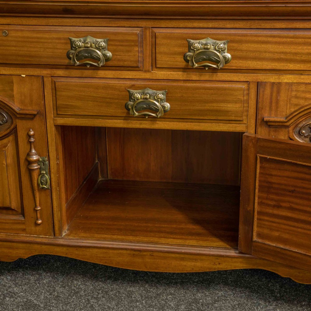 Victorian Mahogany Sideboard View XIV