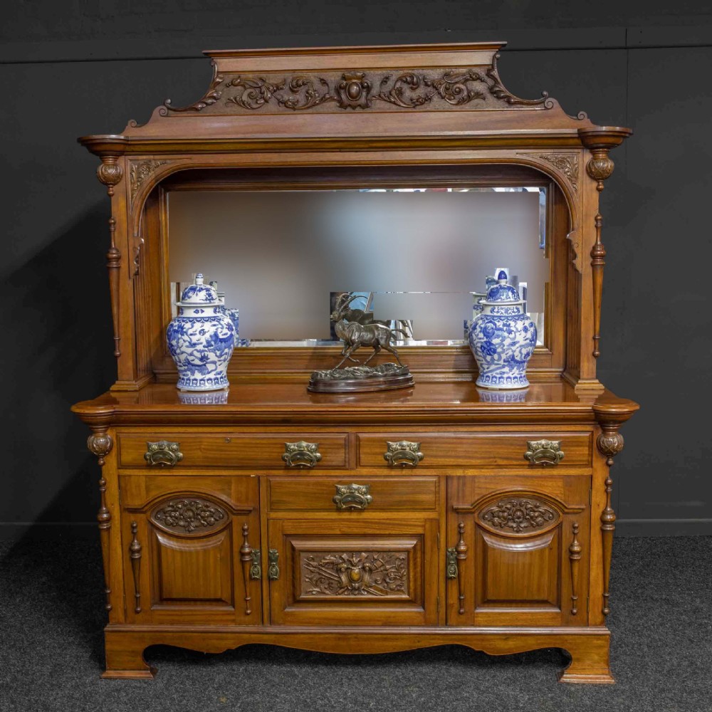 Victorian Mahogany Sideboard View XVIII