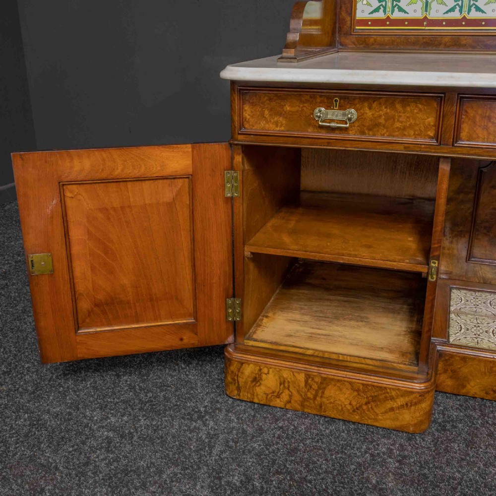 Aesthetic Walnut Washstand View II