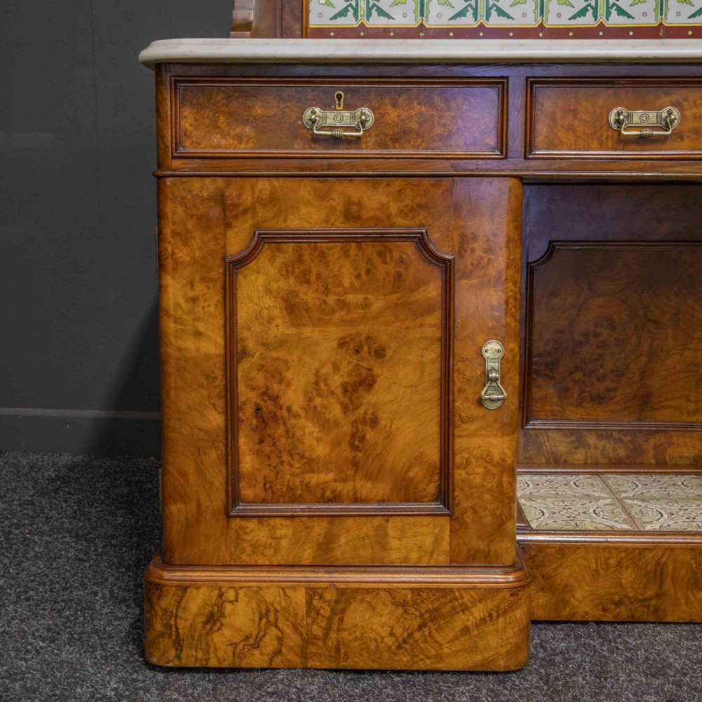 Aesthetic Walnut Washstand View IV