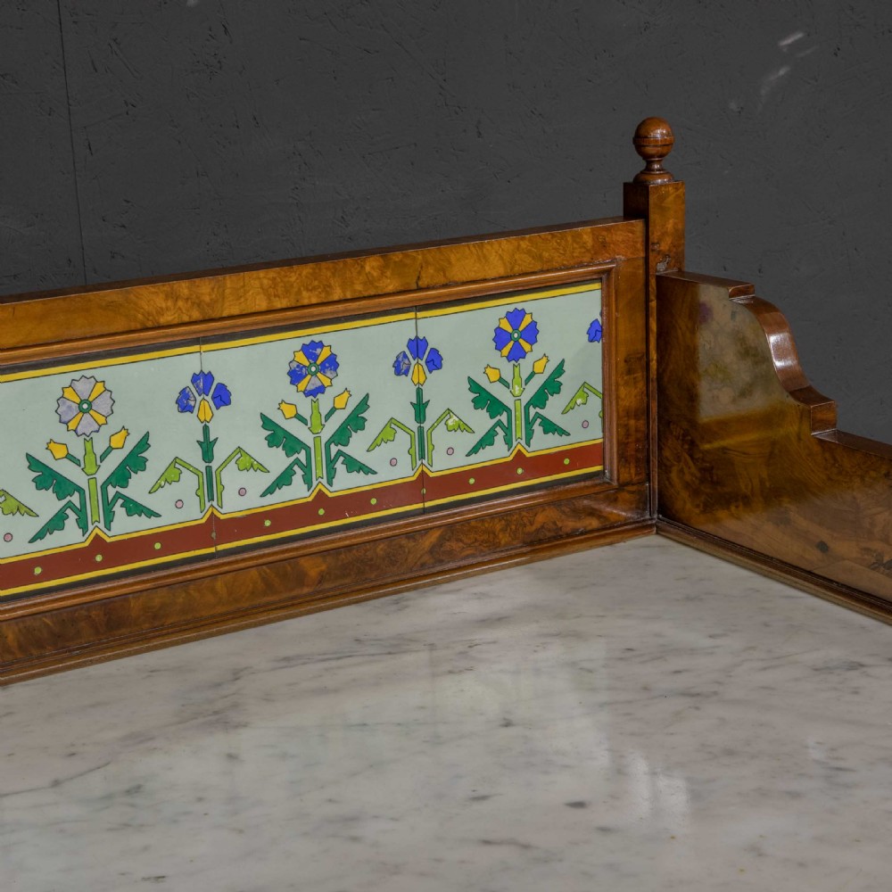 Aesthetic Walnut Washstand View X