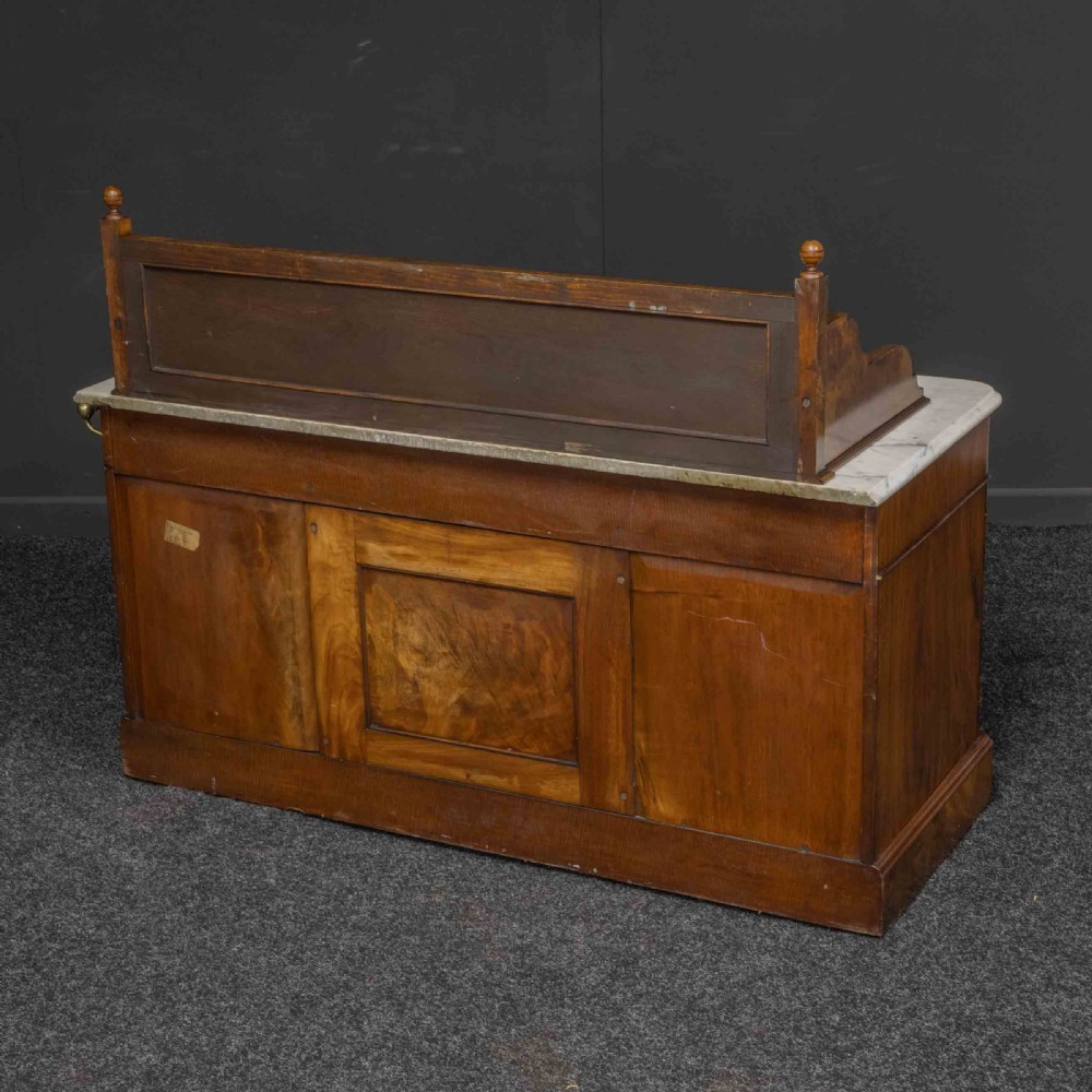 Aesthetic Walnut Washstand View XVIII