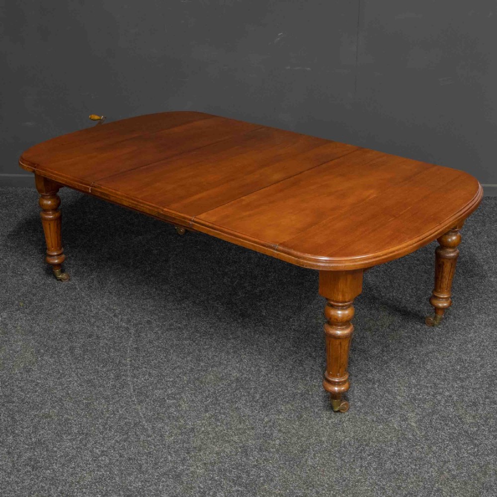 Victorian Mahogany Extending Table View IV