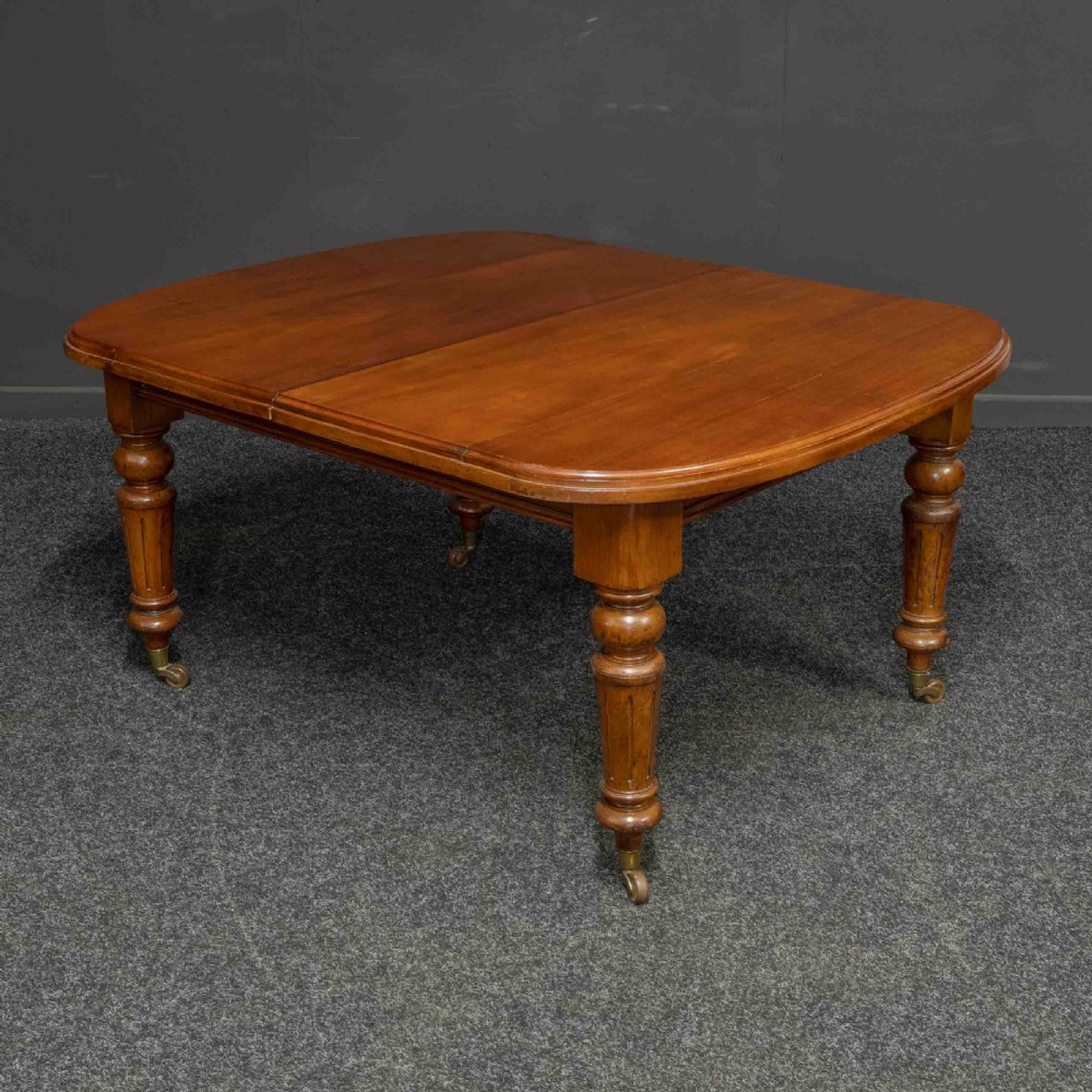 Victorian Mahogany Extending Table View VI