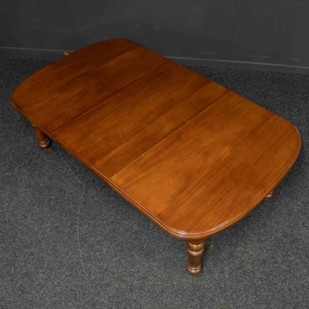 Victorian Mahogany Extending Table View VIII